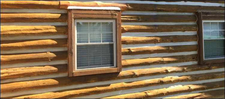 Log Home Whole Log Replacement  Newton County, Georgia